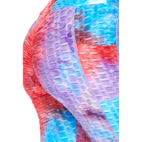 NWT Women’s Anti Cellulite Tie Dye Leggings - Picture 13 of 13